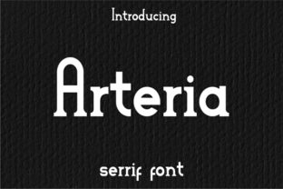 Arteria: A Modern Serif Font for Professional Small Business Branding