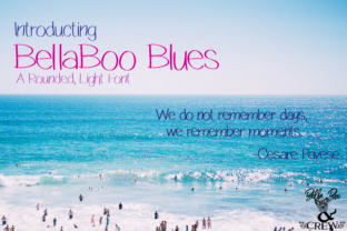 BellaBoo Blues: A Rounded Sans Serif Typeface for Modern Web Design
