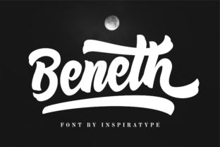 Beneth: The Script Handwritten Font for Standout Campaigns