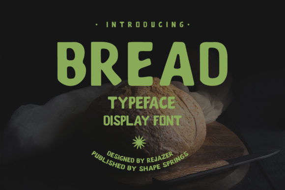 Bread Typeface for Clean Campaign Design
