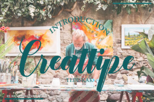 Creattipe: A Sweet Handwritten Font for Modern Editorial Design