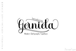 Gerniela: A Sweet Handwritten Font for Charming Brand Identity