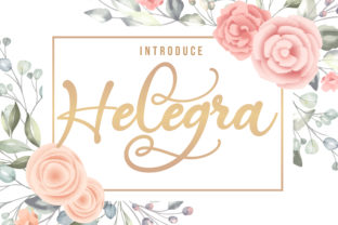 Helegra: A Charming Script Handwritten Font for Summer Branding