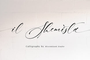 Il Shemista Font Review: Elevating Handmade Brand Identity