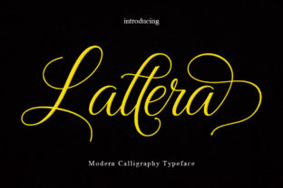 Lattera: The Modern Script Font for Scroll-Stopping Visuals