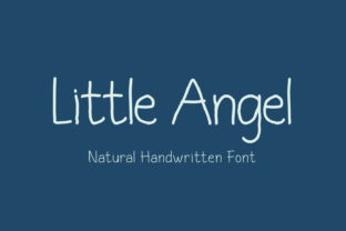 Little Angel Handwritten Font for Editorial Design