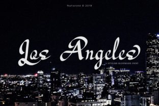 Los Angeles Typeface: A Modern Handwritten Font for Editorial Design