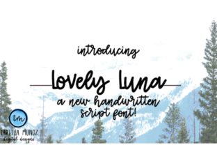 Lovely Luna: The Playful Script Font for Memorable Brand Visuals