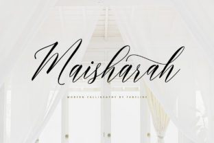 Maisharah: The Delicate Handwritten Font for Authentic Craft Designs