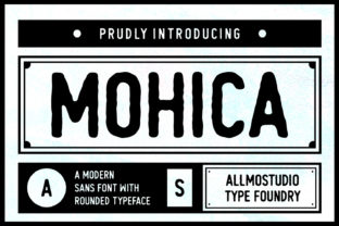 Mohica Typeface: Bold Sans Serif Fonts for Campaign Clarity