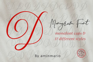 Monogram D Monofont Caps D: Elevate Your Brand Identity