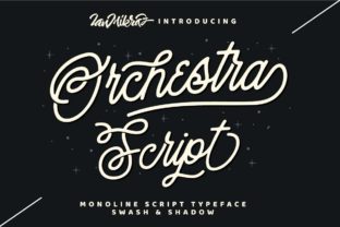 Orchestra Script: Elevating Campaign Visuals with Classy Handwritten Typography