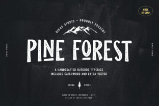 Pine Forest Display Font for Bold Web Design