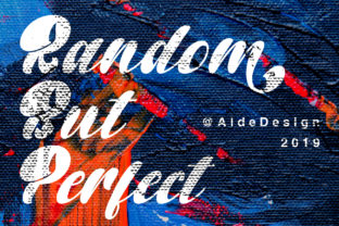 Random but Perfect Typeface for Bold Brand Identity
