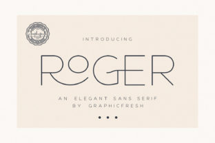 Roger Font: The Minimalist Typeface for Sophisticated Digital Branding