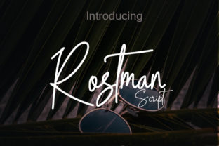 Rostman: The Effortlessly Cool Handwritten Typeface for Modern Campaigns