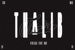 Thalib Typeface: A Fresh Modern Script for Contemporary Branding